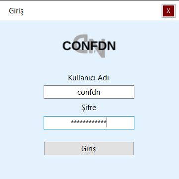 Giriş Ekranı