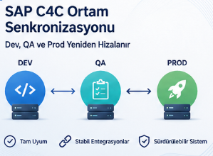 SAP C4C Ortam Senkronizasyonu: Dev, QA ve Prod Nasıl Yeniden Hizalanır?