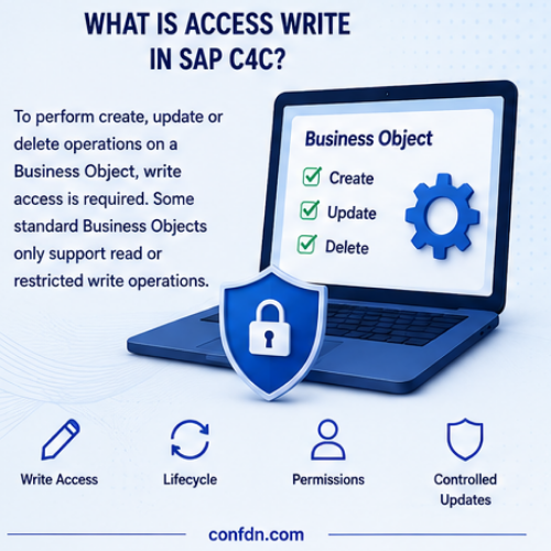 SAP C4C’de Access Write Nedir? Access Right False Hataları