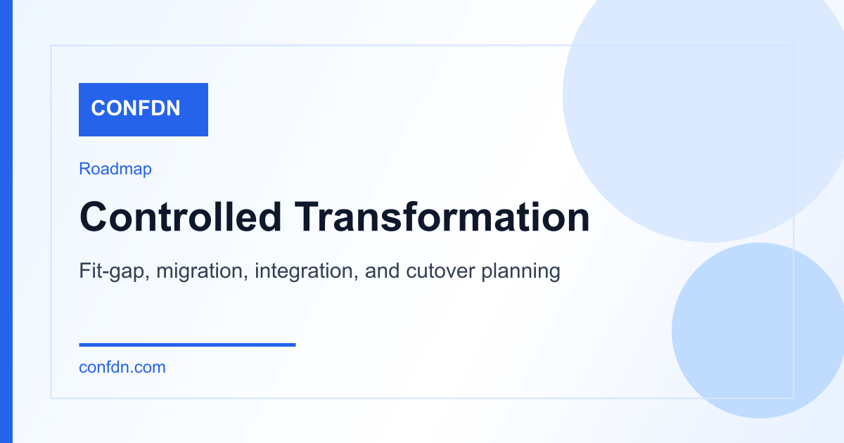 The image for transformation roadmap
